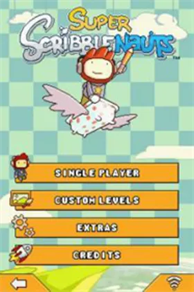 Super Scribblenauts (Japan) screen shot title